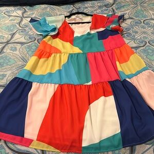Crosby Casual dress, Multi colored